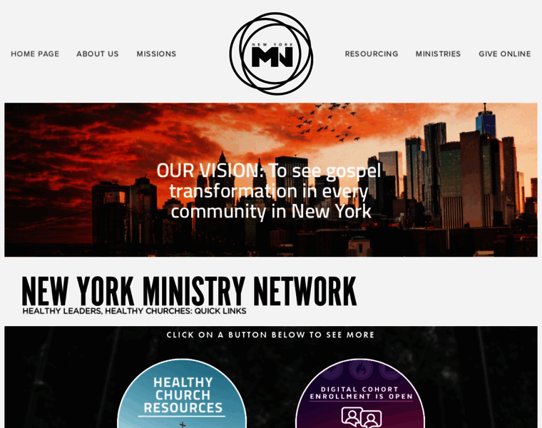 Nyministrynetwork.org thumbnail