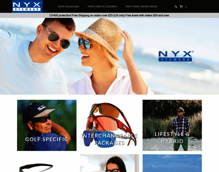 Nyxeyewear.com thumbnail