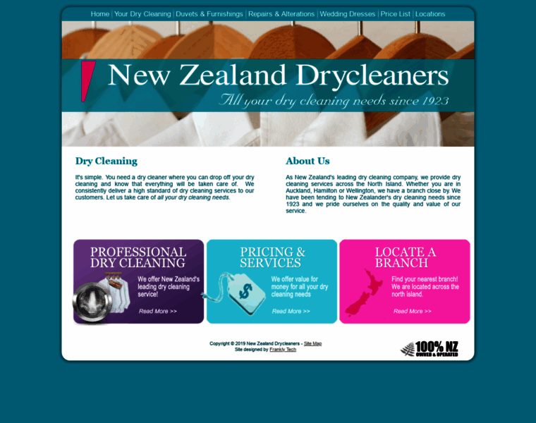 Nzdrycleaners.co.nz thumbnail