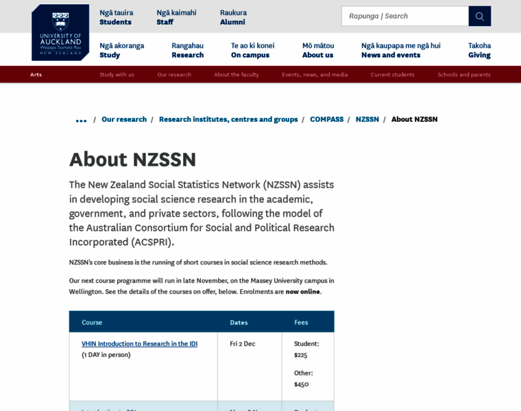 Nzssn.org.nz thumbnail