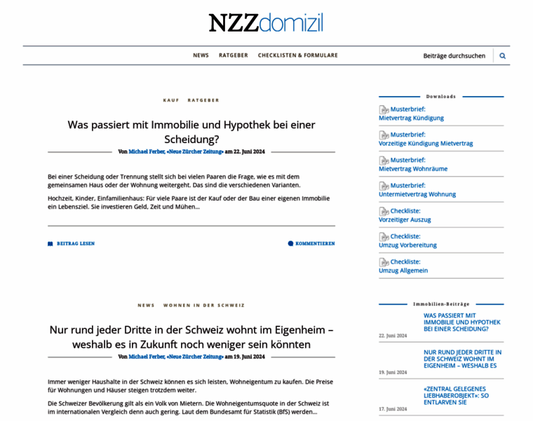 Nzzdomizil.ch thumbnail Nzzdomizil.ch thumbnail