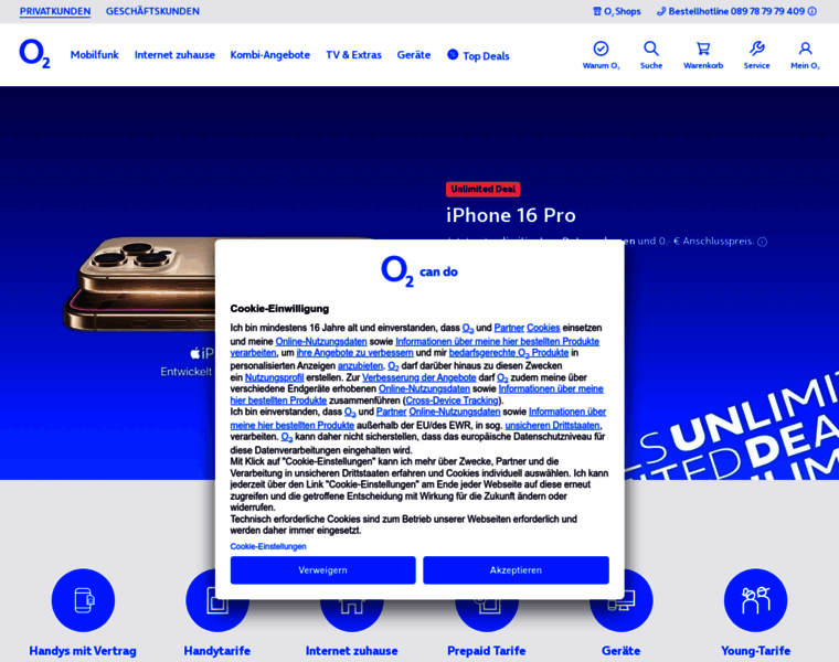 O2online.de thumbnail O2online.de thumbnail