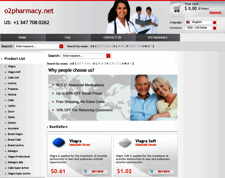 O2pharmacy.net thumbnail