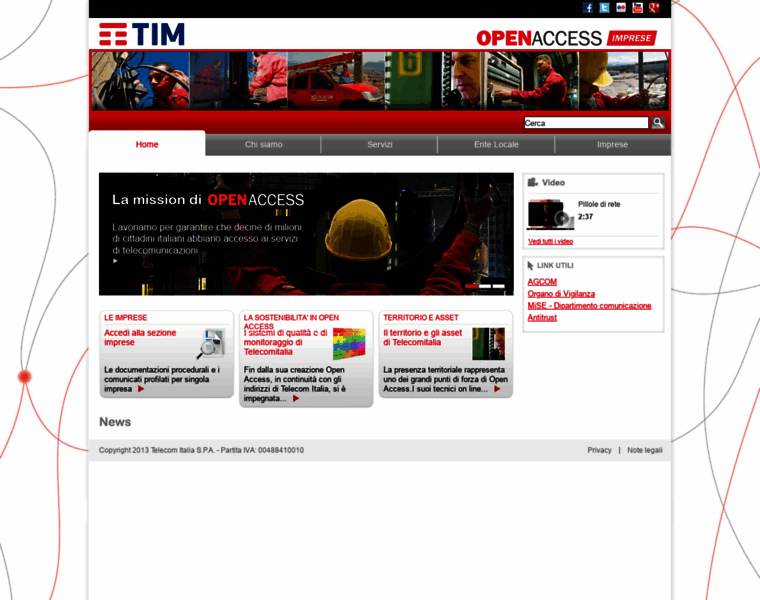 Oaimprese.telecomitalia.com thumbnail
