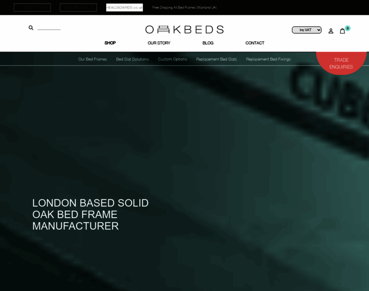 Oakbeds.co.uk thumbnail