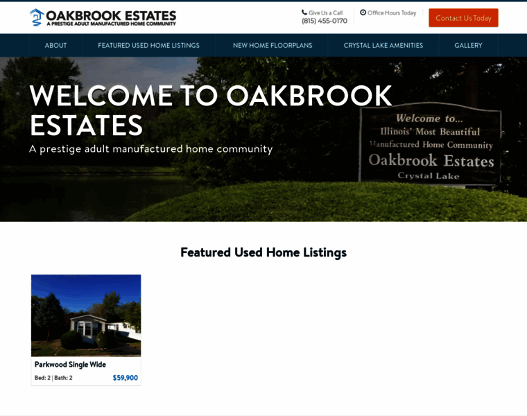Oakbrookestates.com thumbnail