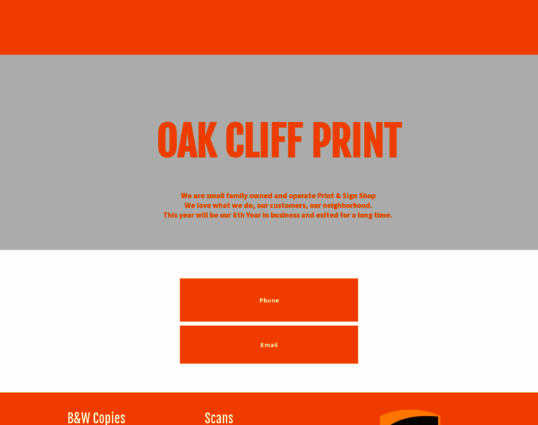 Oakcliffprint.com thumbnail