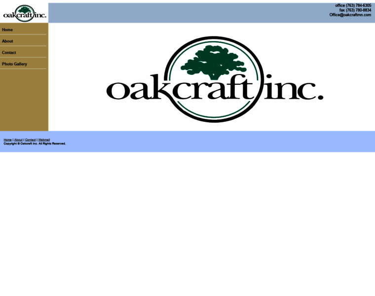 Oakcraftmn.com thumbnail