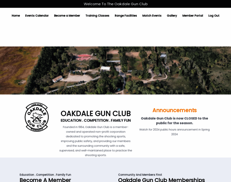 Oakdalegunclub.org thumbnail