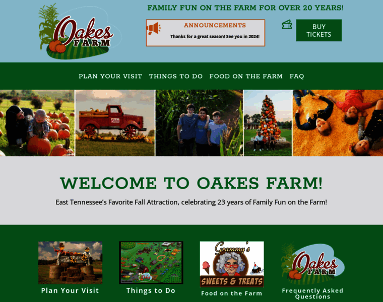 Oakesfarm.com thumbnail