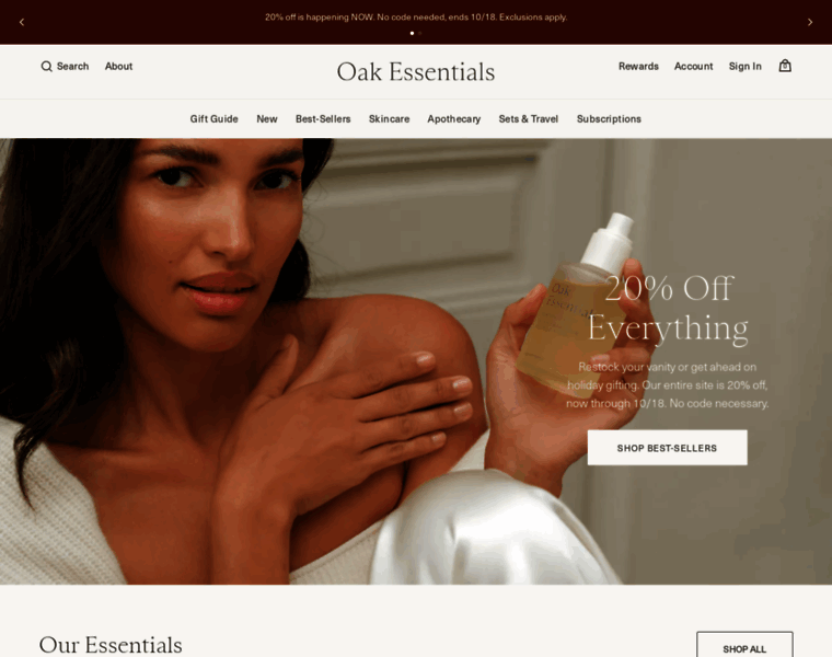 Oakessentials.com thumbnail Oakessentials.com thumbnail