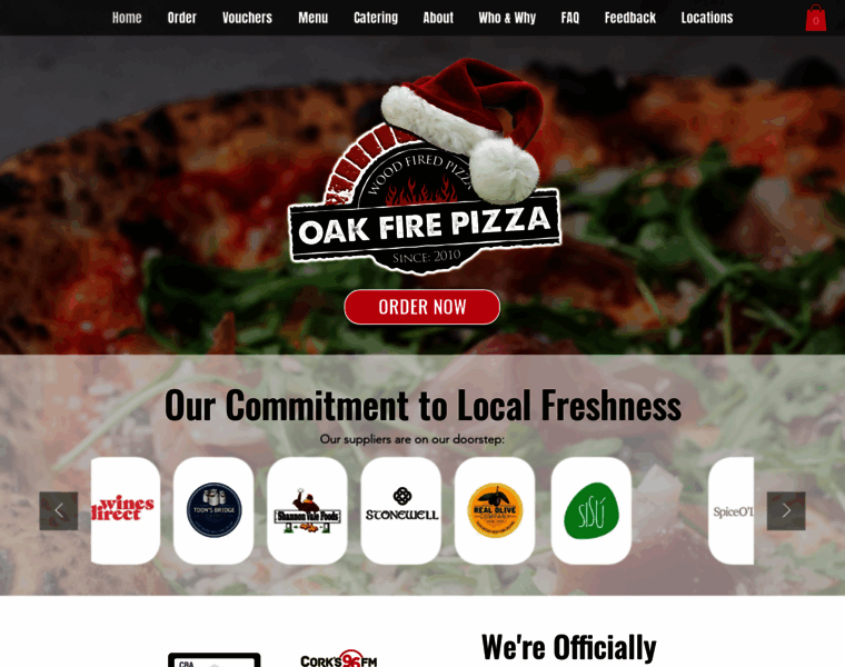 Oakfirepizza.ie thumbnail