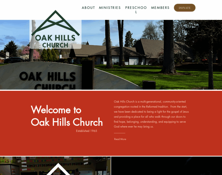 Oakhills-church.org thumbnail