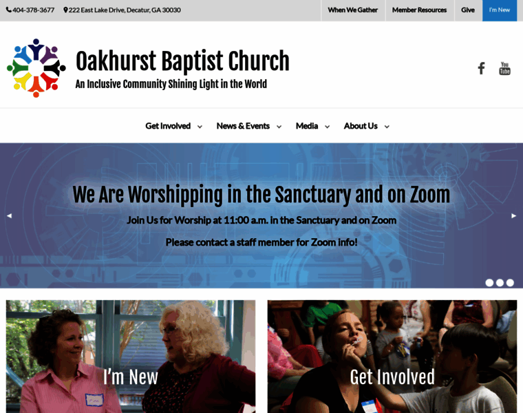 Oakhurstbaptist.org thumbnail