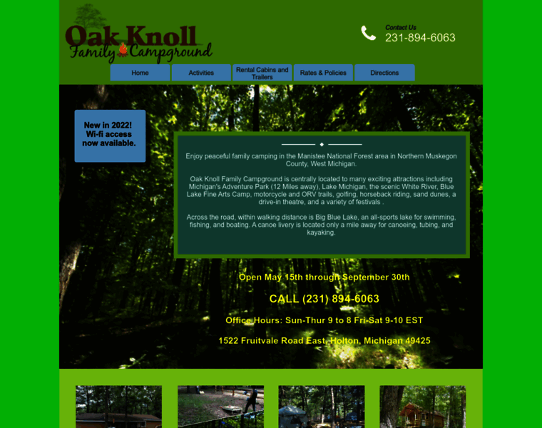 Oakknollfamilycampground.com thumbnail
