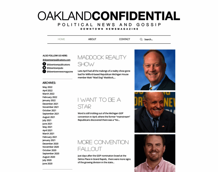 Oaklandconfidential.com thumbnail