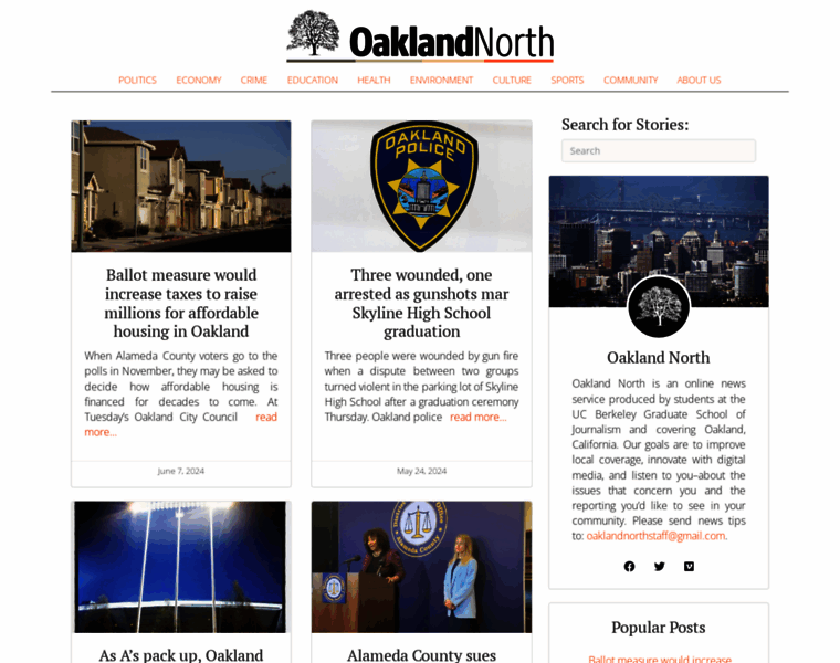 Oaklandnorth.net thumbnail