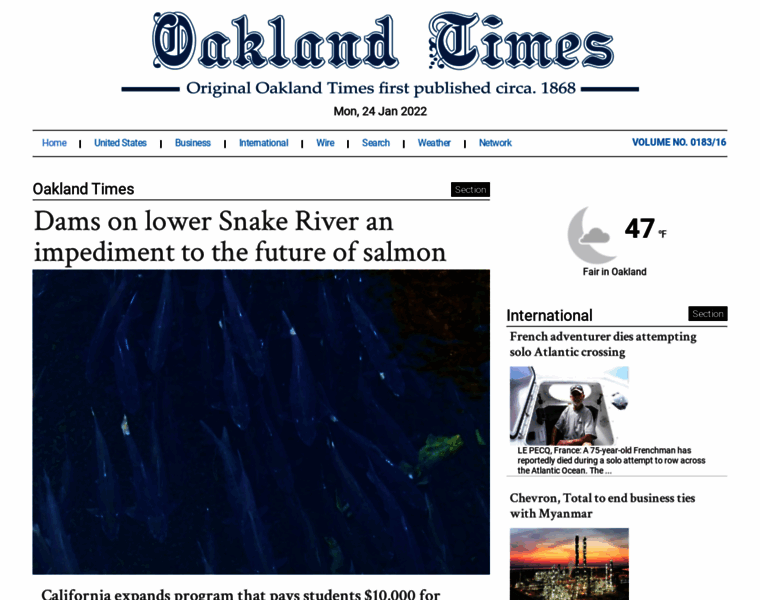 Oaklandtimes.com thumbnail