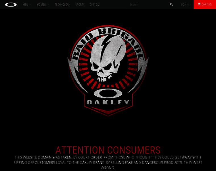 Oakley-australia.com thumbnail