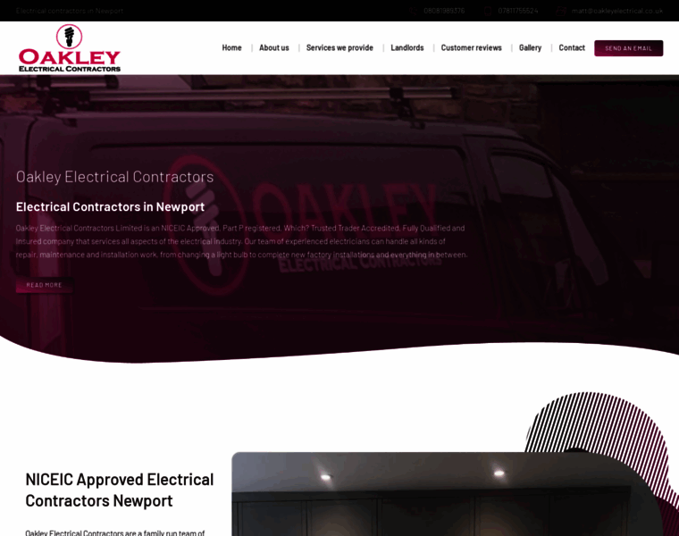 Oakleyelectricalservices.co.uk thumbnail