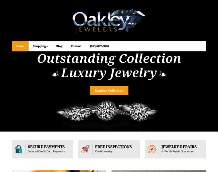 Oakleyjewelers.com thumbnail
