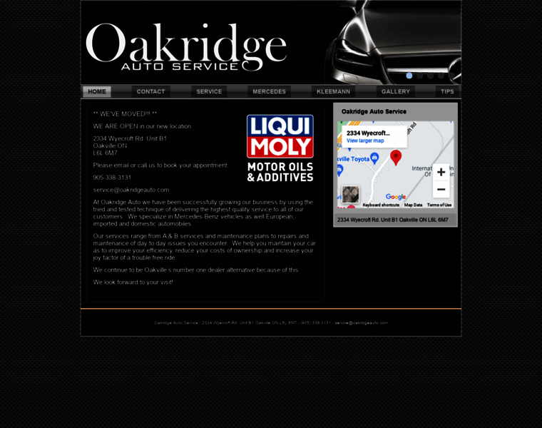 Oakridgeauto.com thumbnail