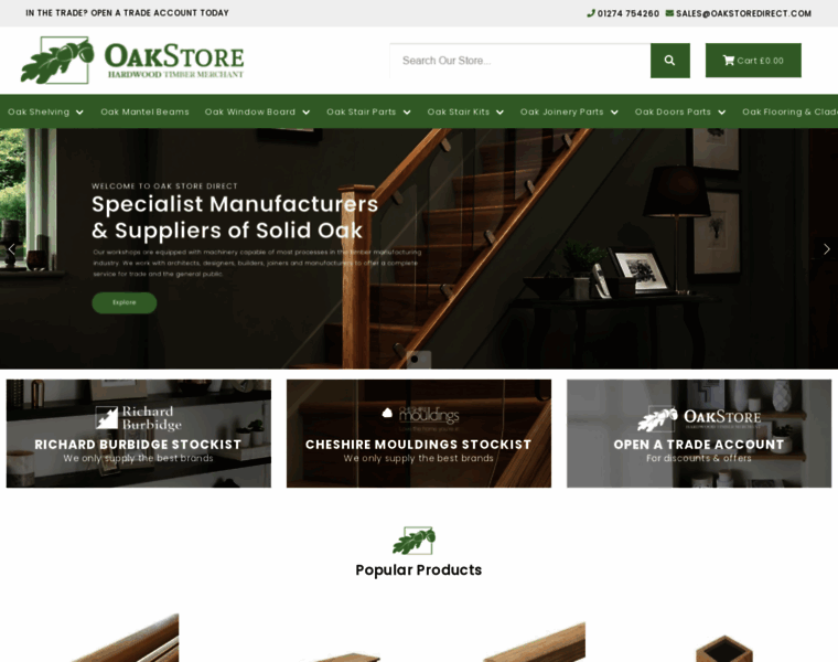 Oakstoredirect.com thumbnail Oakstoredirect.com thumbnail