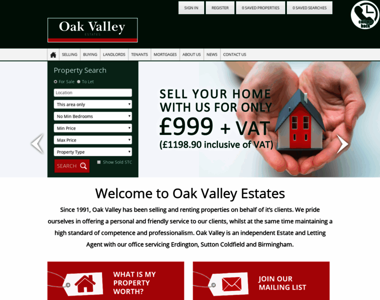 Oakvalley.co.uk thumbnail