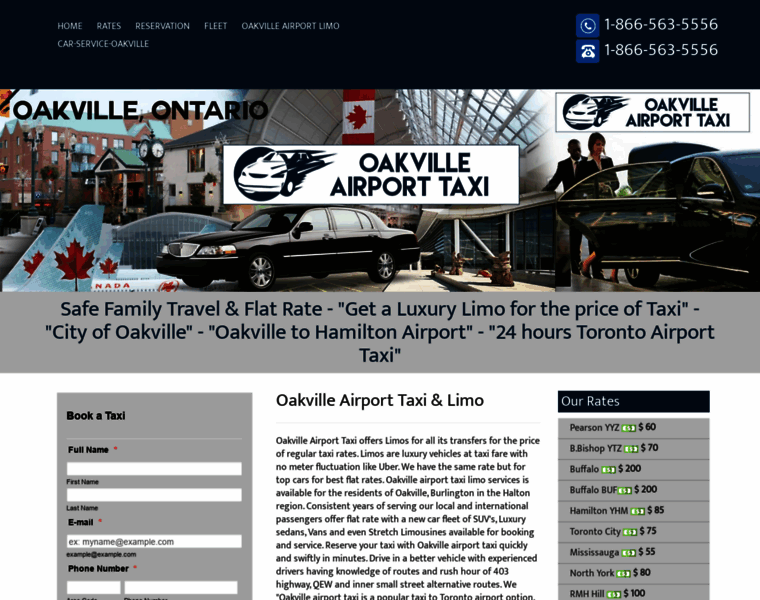 Oakvilleairporttaxi.ca thumbnail