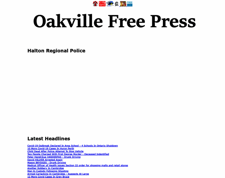 Oakvillefreepress.com thumbnail