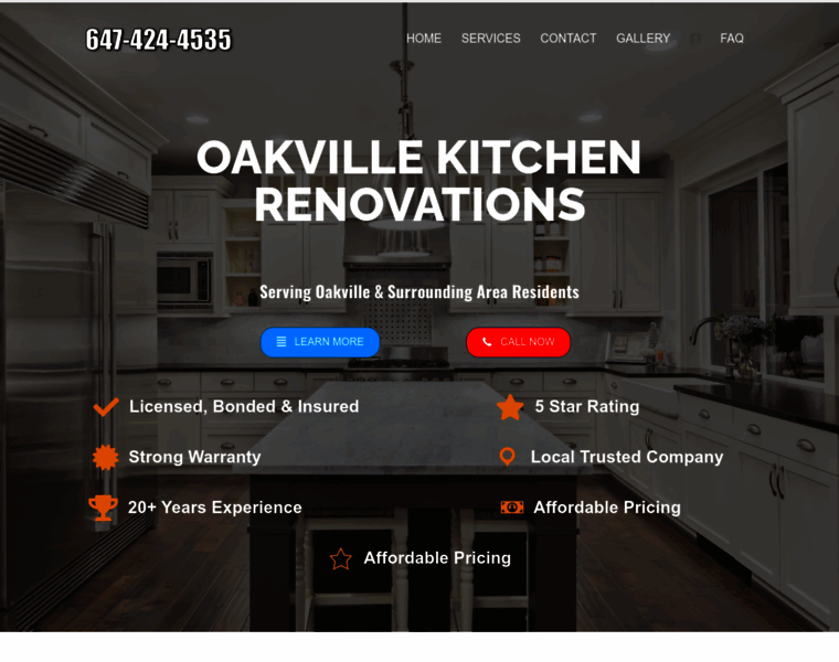 Oakvillekitchenrenovations.ca thumbnail