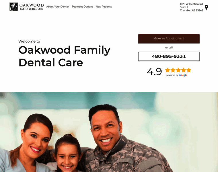 Oakwoodfamilydentalcare.com thumbnail