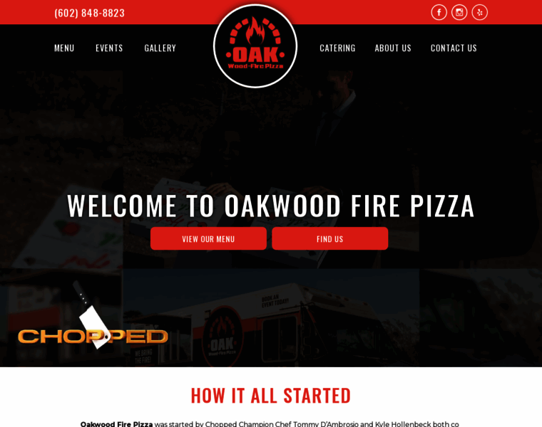 Oakwoodfirepizza.com thumbnail