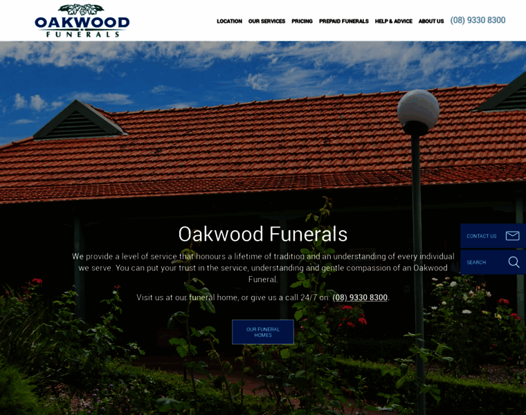 Oakwoodfunerals.com.au thumbnail