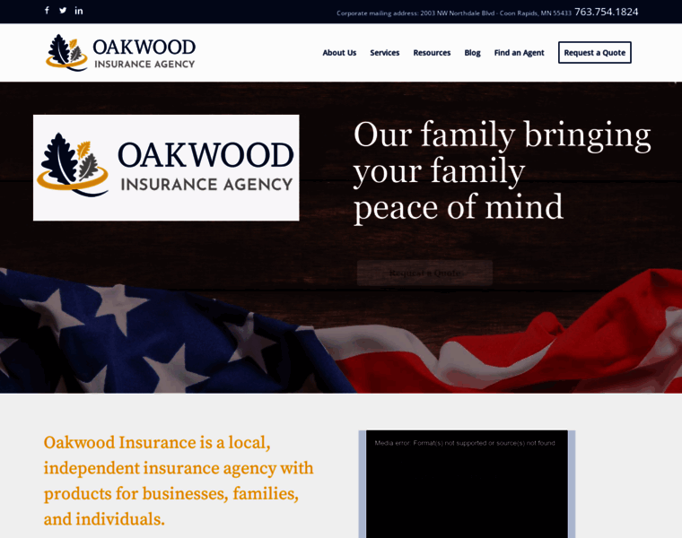 Oakwoodinsurance.com thumbnail