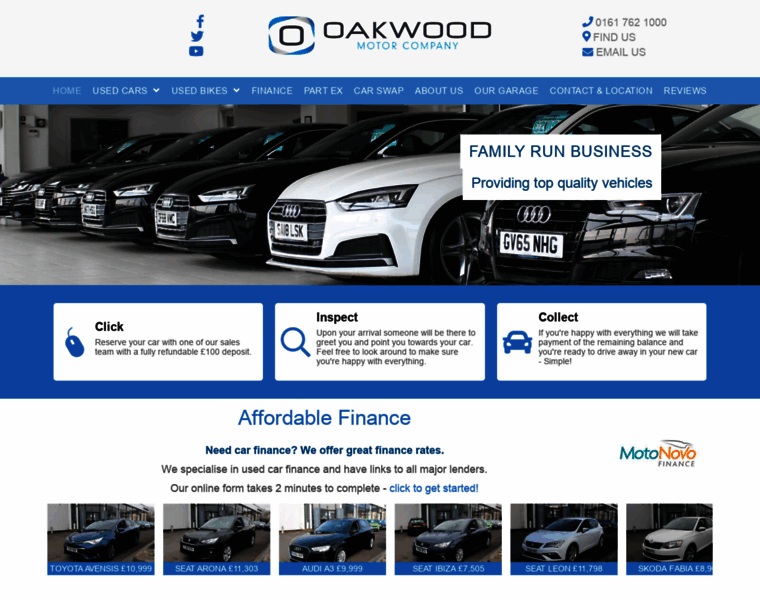 Oakwoodmotorcompany.com thumbnail