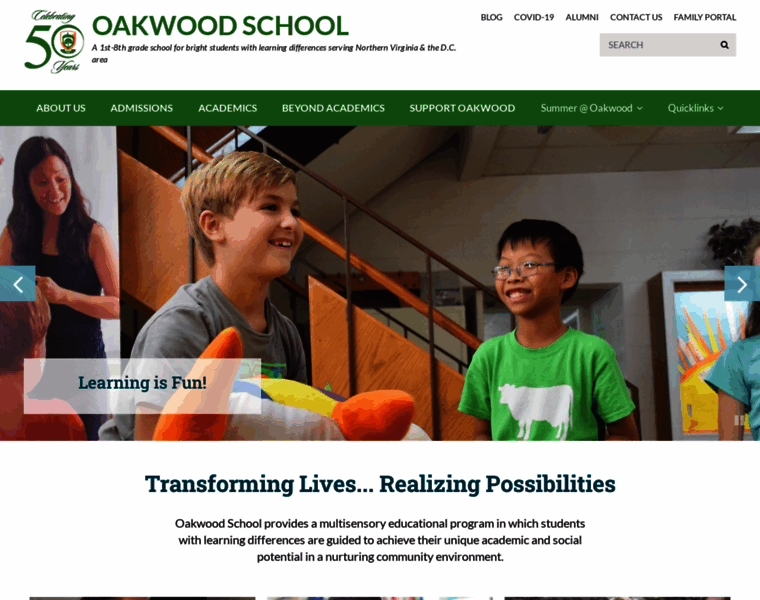 Oakwoodschool.com thumbnail