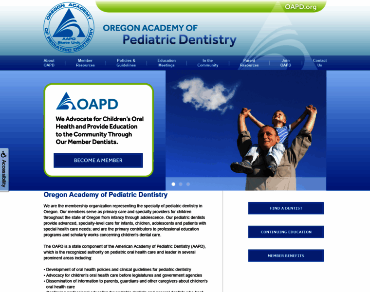 Oapd.org thumbnail
