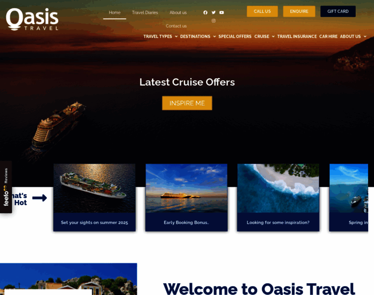 Oasis-travel.co.uk thumbnail