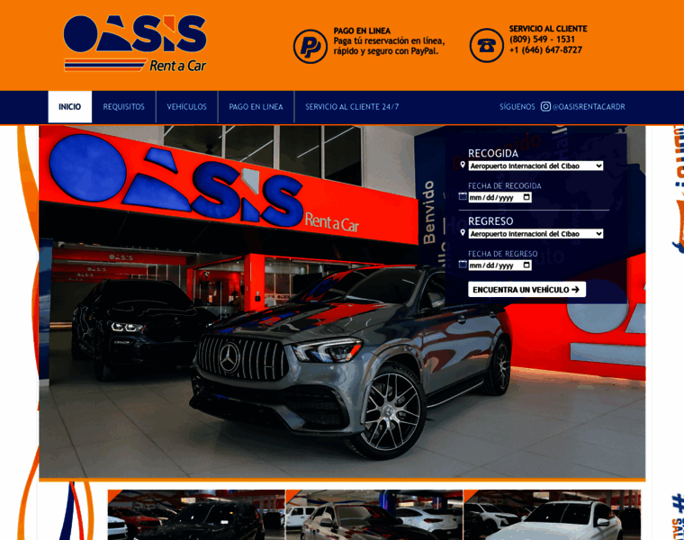 Oasisrentcar.com thumbnail