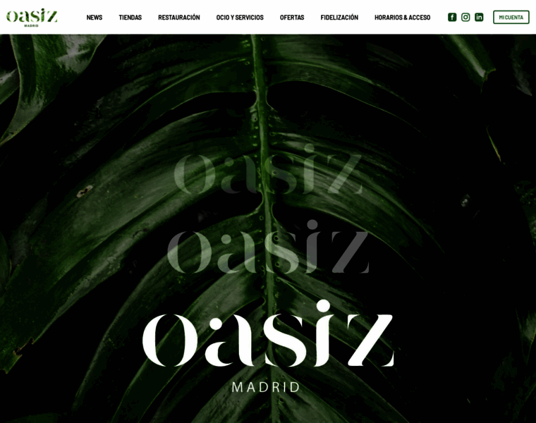 Oasizmadrid.com thumbnail