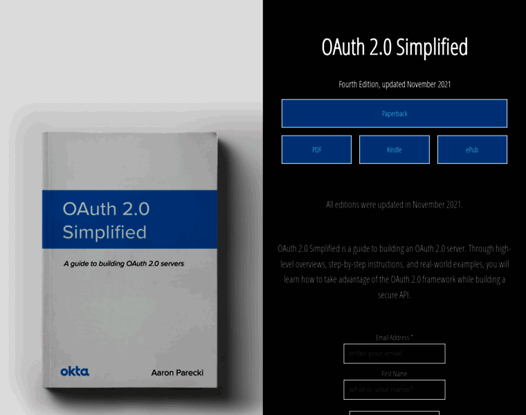 Oauth2simplified.com thumbnail