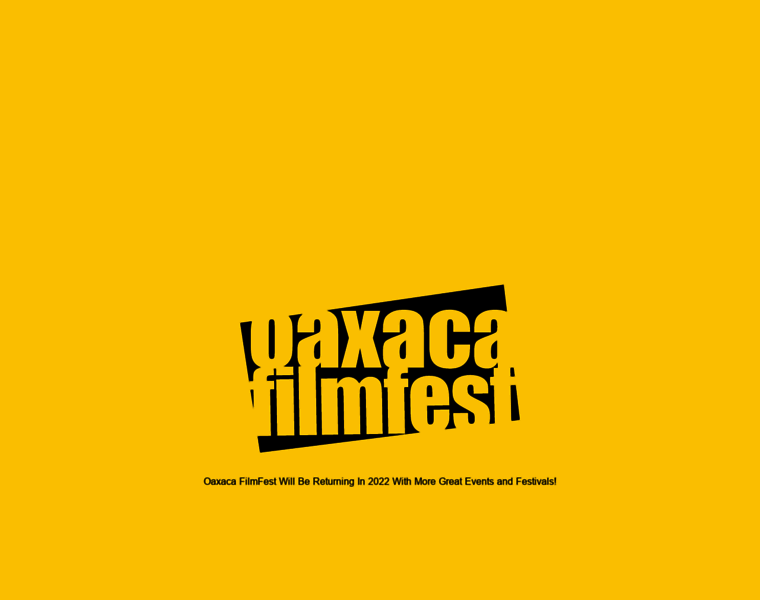 Oaxacafilmfest.com thumbnail