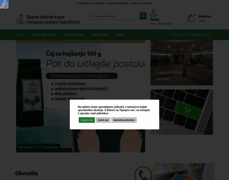 Obalne-lekarne.si thumbnail