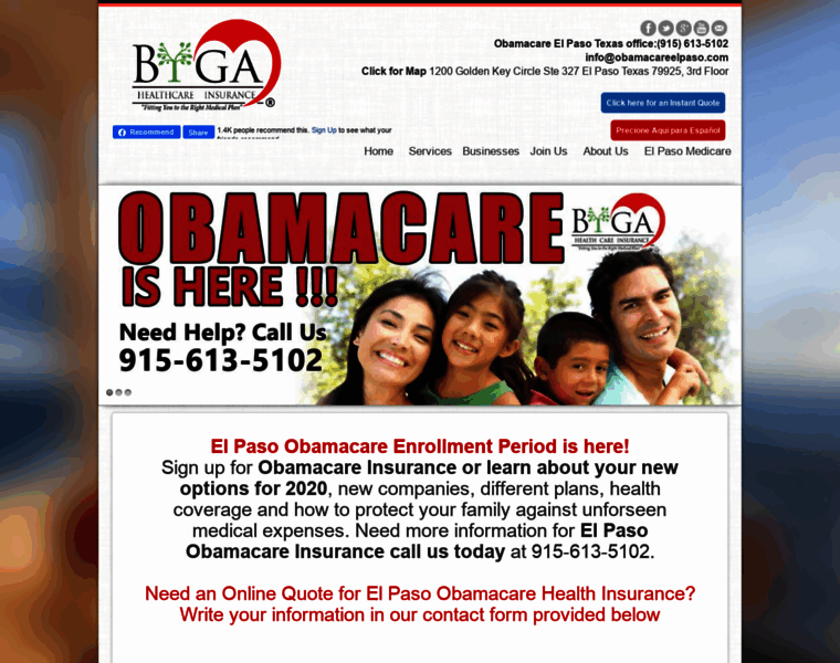 Obamacareelpaso.com thumbnail