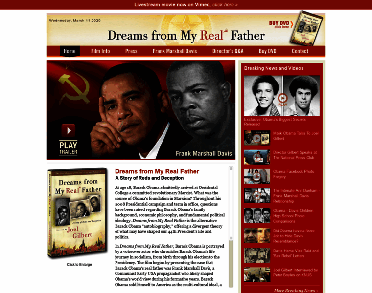 Obamasrealfather.com thumbnail