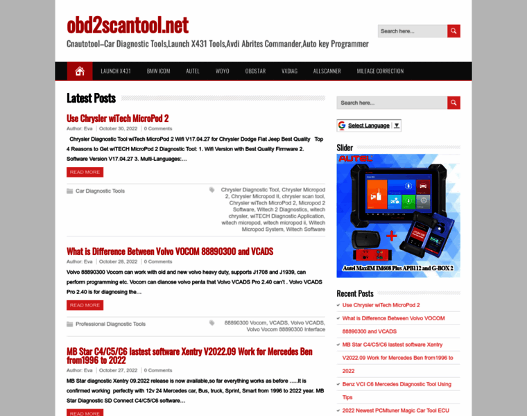 Obd2scantool.net thumbnail