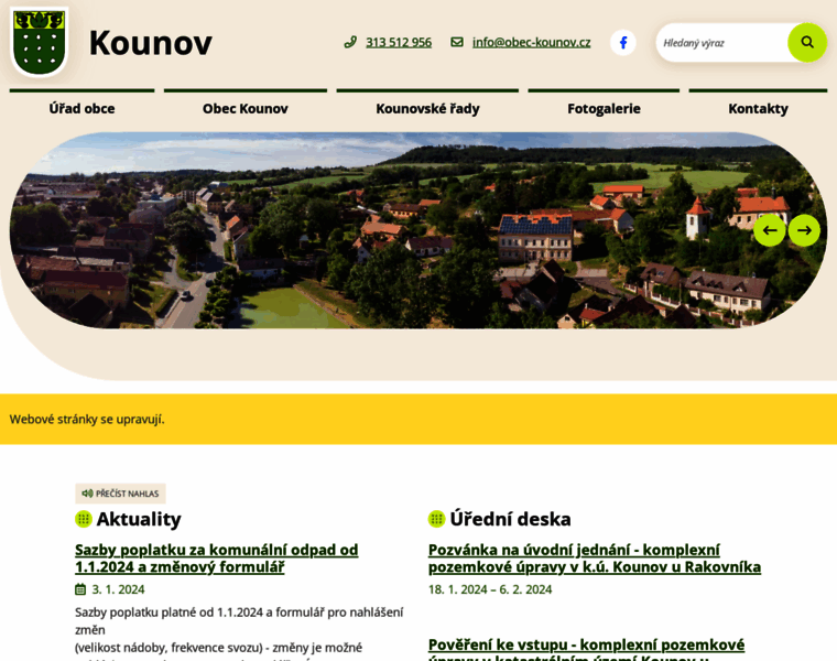 Obec-kounov.cz thumbnail