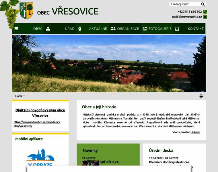 Obecvresovice.cz thumbnail