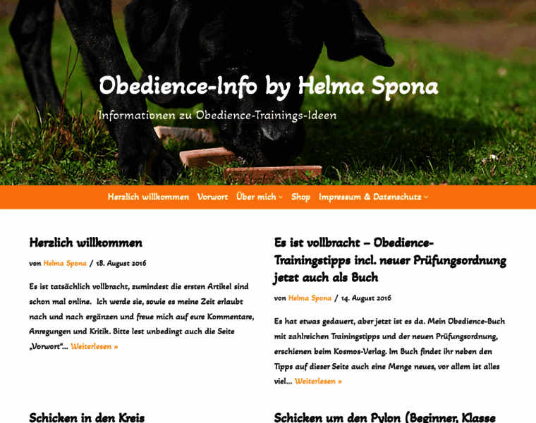 Obedience-info.de thumbnail